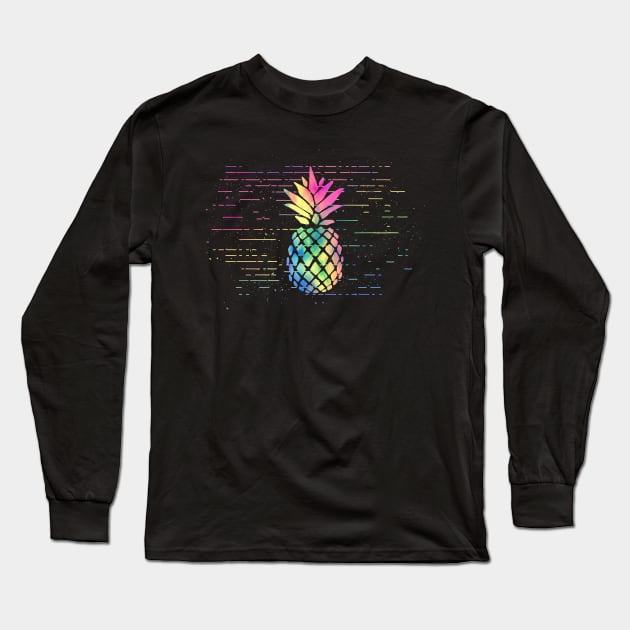 Pineapple Long Sleeve T-Shirt by SmartLegion